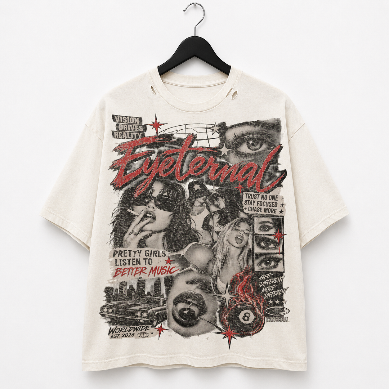 Worldwide Collage Tee